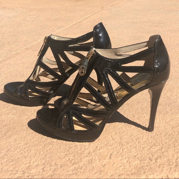 Micheal Kors Black Party Heels - Picture 2 of 5